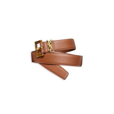 YSL BELT BROWN 3964211 YSL BELT BROWN 3964211